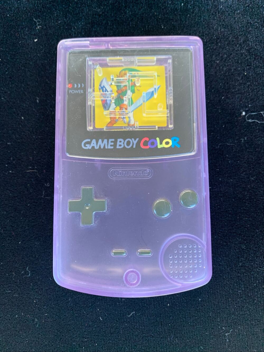 Vintage 1999 Rix ZELDA OCARINA OF TIME GAME BOY Candy Container NINTENDO